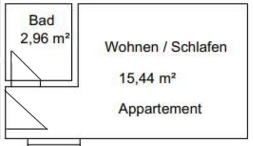 Foto - 1 Zimmer Dachgeschoßwohnung in Passau