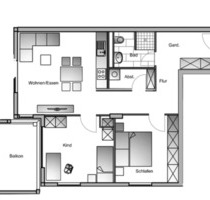 Schöne 3-Zimmer-Wohnung zur Nachmietung ab 01.02.2026 - Aschaffenburg Österreicher Kolonie