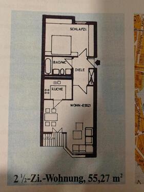 Foto - 2,5 Zimmer Wohnung Mannheim E7 - 780,00 EUR Kaltmiete,