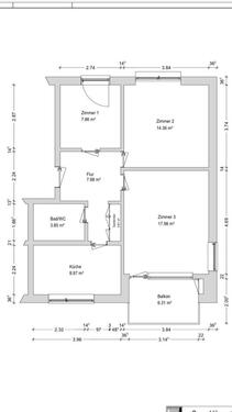 Foto - 3 Zimmer Etagenwohnung zur Miete in Bremen