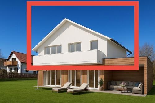 Foto - Neubau 3-Zi. ETW 1. OG mit großem Südbalkon