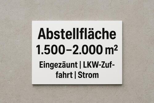 Foto - Große Abstellfläche 1500-2000qm - TransporterWohnmobileAnhänger