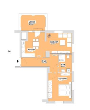 Foto - 2 Zimmer Etagenwohnung in Stollberg (Erzgebirge)