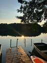 Foto - Bungalow Ferienhaus am Bötzsee mit Bootssteg Seegrundstück