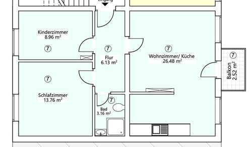 Foto - Etagenwohnung in Aachen zur Miete