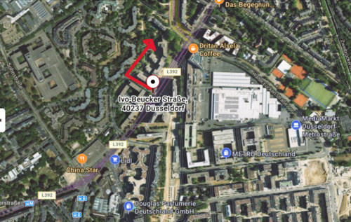 Foto - Auto PKW Stellplatz Tiefgarage Duplex 40237 Schlüter- Simrockstr.