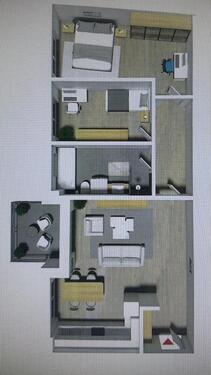 Foto - 3 Zimmer Neubauwohnung - 1.161,00&nbsp;EUR Kaltmiete, ca.&nbsp; 75,00&nbsp;m&sup2;