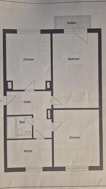 Foto - 3 Zimmer Etagenwohnung zur Miete in Merseburg