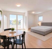 Möblierte 1,5-Zimmer-Wohnung mit Balkon, Einbauküche, Stellplatz - Wernau (Neckar)