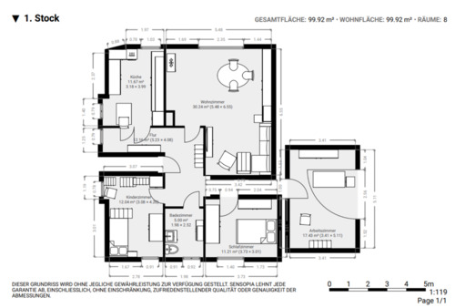 Foto - Großzügige 4-Zimmmer Wohnung und Balkon