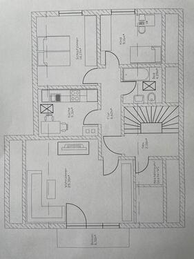 Foto - Helle 3 Zimmer Wohnung im 1. OG