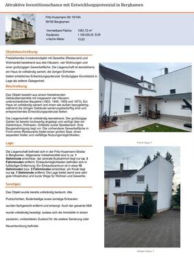 Foto - 23 Zimmer Einfamilienhaus zum Kaufen in Bergkamen