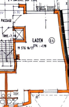 Foto - Büro-Ladenfläche in ruhiger, zentraler Innenstadtlage von Weing.