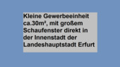 Foto - Kleine Gewerbeeinheit mit Schaufenster in zentraler Altstadtlage