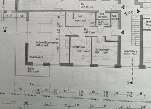 Foto - 3 Zimmer Terrassenwohnung zur Miete in Bad Iburg