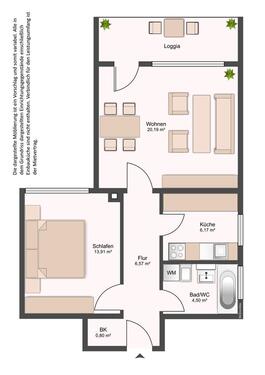 Foto - Etagenwohnung in Lampertheim
