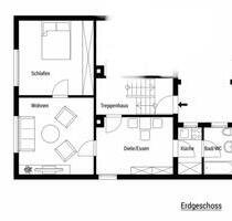 Möblierte 2-Zimmer EG Wohnung in Dreieich-Götzenhain