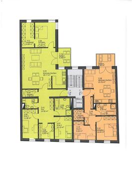 Foto - 5-Raum Wohnung mit Balkon - 1.212,00&nbsp;EUR Kaltmiete, ca.&nbsp; 121,17&nbsp;m&sup2;