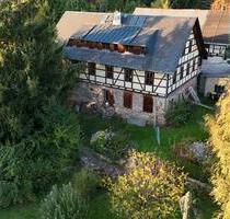 Zwei-Seiten-Hof mit Fachwerkwohnhaus und Scheune – ca. 1.875 m² G - Aue-Bad Schlema