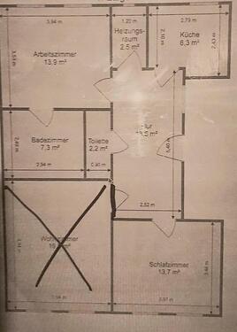 Foto - 2- Zimmer -Wohnung top möbliert in Celle bahnhofsnah