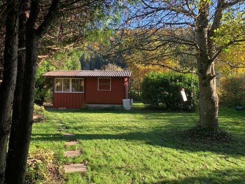 Foto - Freizeitgrundstück direkt am Neckar mit Gartenhäuschen