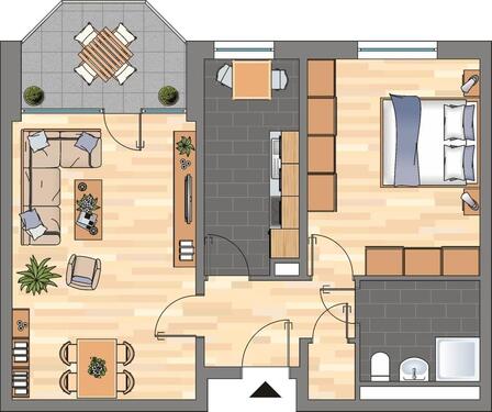 Foto - 2 Zimmer Etagenwohnung zur Miete in Witten