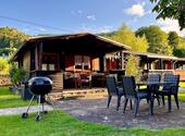 Foto - Blockhaus, Blockhütte, Ferienwohnung, Ferienhaus am See Weiher