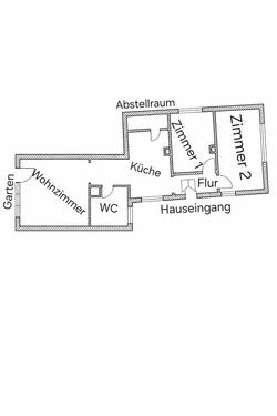 Foto - 3-Zimmer-Wohnung mit Garten - 980,00&nbsp;EUR Kaltmiete, ca.&nbsp; 92,00&nbsp;m&sup2;