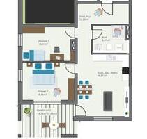 Leutkirch TOP-Lage, ab 1.4.26: 3-Zi-Whg.,Terr., EBK, 2 Stellpl. - Leutkirch im Allgäu