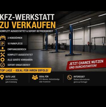 Foto - Kfz Werkstatt zu vermieten mit Ablöse in zentraler Lage Kassel