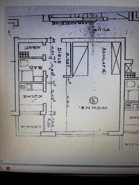 Foto - Single-Wohnung 1,5 Zimmer Küche Bad