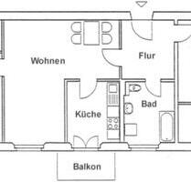 Große 3-Raumwohnung in Bad FreienwaldeBrandenburg (206118) - Bad Freienwalde (Oder)
