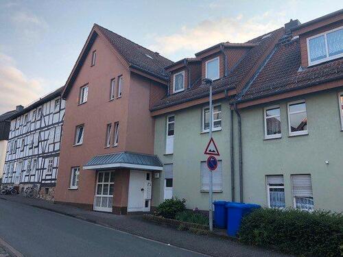 Foto - schöne freiwerdende 2 ZKB Wohnung mit Balkon in der Altstadt von Korbach- Stellplatzanmietung möglich ( KB-BS11-2L )