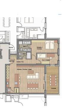 Foto - Exklusive 3-Zimmer-Wohnung mit Terrasse & TG-Stellplatz