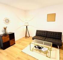 Sofort bezugsfertig möblierte 3-Zimmer Wohnung mit Terrasse ideal für Berufstätige Firmen - Wiesbaden Dotzheim