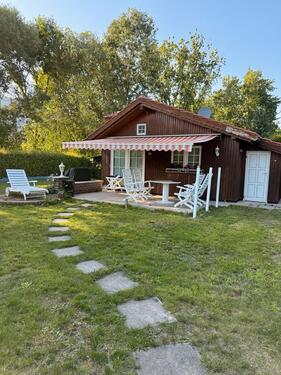 Foto - Mietergarten Gesobau ca. 350 m² mit modernem Gartenhaus ca. 25 m