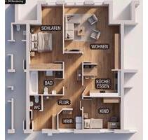 Helle Wohnung im Zentrum von Lathen