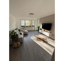 Modernisierte 3-Zimmer-Wohnung mit Balkon, viel Licht und Garage - Munster