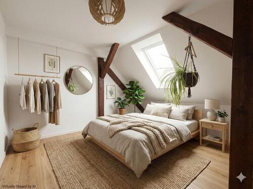 Foto - Schöne 3,5- Zimmer Dachgeschoss Wohnung mit Gartenmitbenutzung