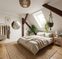 Schöne 3,5- Zimmer Dachgeschoss Wohnung mit Gartenmitbenutzung - Luckenwalde