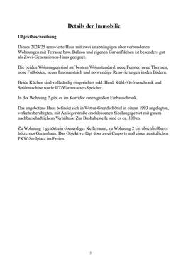 Foto - 6 Zimmer Einfamilienhaus in Wetter (Ruhr)