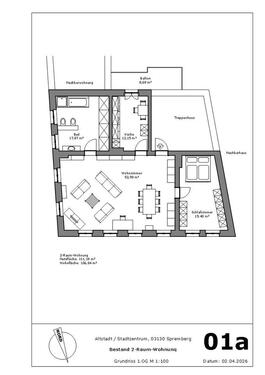 Foto - 2 Zimmer Etagenwohnung zur Miete in Spremberg