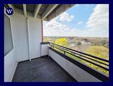 Foto - …mit Balkon-Fernblick: renovierte 3 Zimmer, guter Schnitt, separate Küche, modernes Duschbad, Aufzug