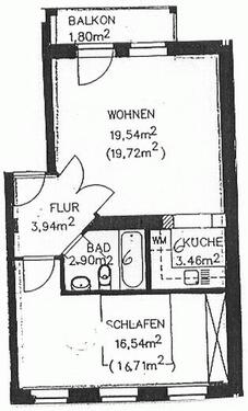 Foto - Etagenwohnung in Halle (Saale)