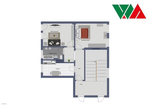 Foto - Etagenwohnung in Magdeburg