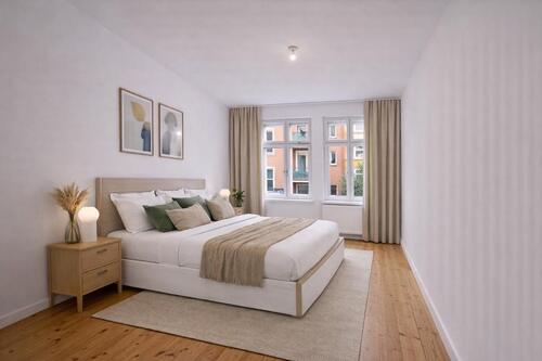 Foto - Befristete 2-Zimmer-Wohnung mit Südbalkon im Hechtviertel