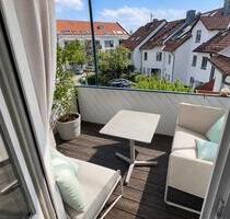helle, modernisierte 3-Zimmer Wohnung mit Balkon in Ismaning