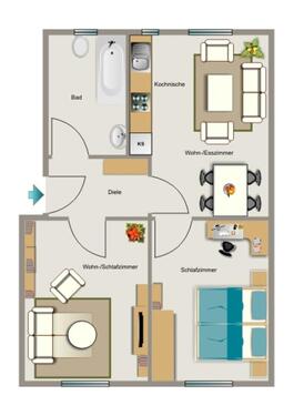 Foto - Etagenwohnung in Kamen