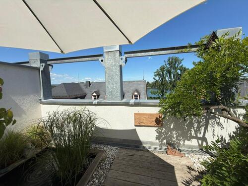 Foto - Provisionsfrei: Penthouse-Maisonette in Mainz mit Rheinblick