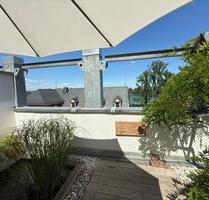 Provisionsfrei: Penthouse-Maisonette in Mainz mit Rheinblick